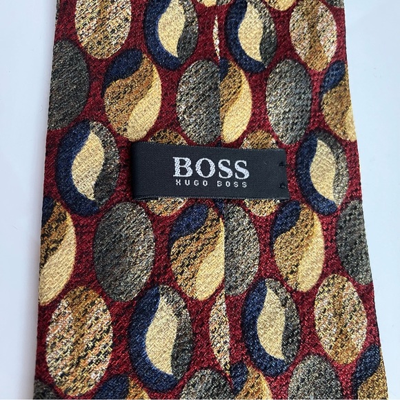 Hugo Boss |Made in Italy silk tie - Picture 4 of 4